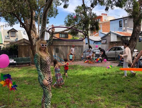 Sydney LED Hula hoopers