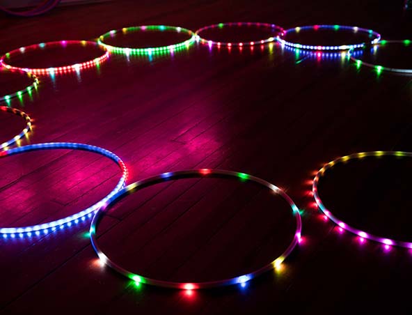 Sydney LED Hula hoopers